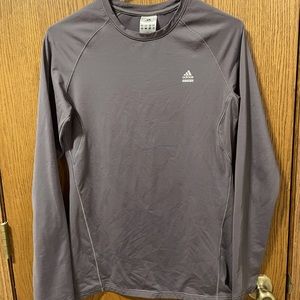 Adidas grey long sleeve shirt